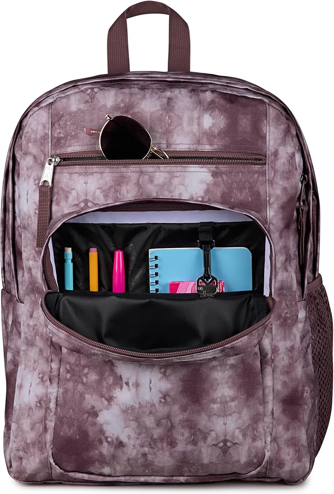 JanSport Laptop Backpack - Computer Bag with 2 Compartments, Ergonomic Shoulder Straps, 15” Laptop Sleeve, Haul Handle - Ice Dye