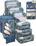 10 Set Packing Cubes for Travel, Gifts for Women Mom,Anti-Tearing Suitcase Organizer,OlarHike Vacation Essentials & Accessories for Cruise Ship