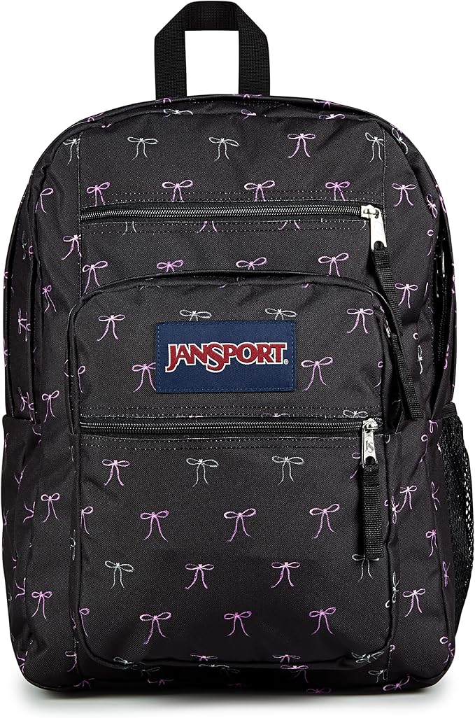 JanSport Laptop Backpack - Computer Bag with 2 Compartments, Ergonomic Shoulder Straps, 15” Laptop Sleeve, Haul Handle - Bad Bows
