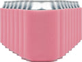 Blank Beer Can Coolers Sleeves (14-Pack) Soft Insulated Beer Can Cooler Sleeves - HTV Friendly Plain Can Sleeves for Beer Cans & Bottles - Blanks for Vinyl Projects Wedding Favors & Gifts (Salmon)