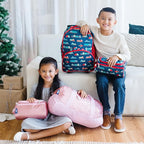 Wildkin Kids Rolling Luggage – Carry-On Size for School & Overnight Travel