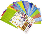 TS Shure by Bendon Paper Airplanes Mini Activity Tin with 20 Paper Airplanes and Sticker Sheet 50435