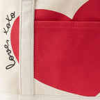 Lands' End Open Top Canvas Tote Bag