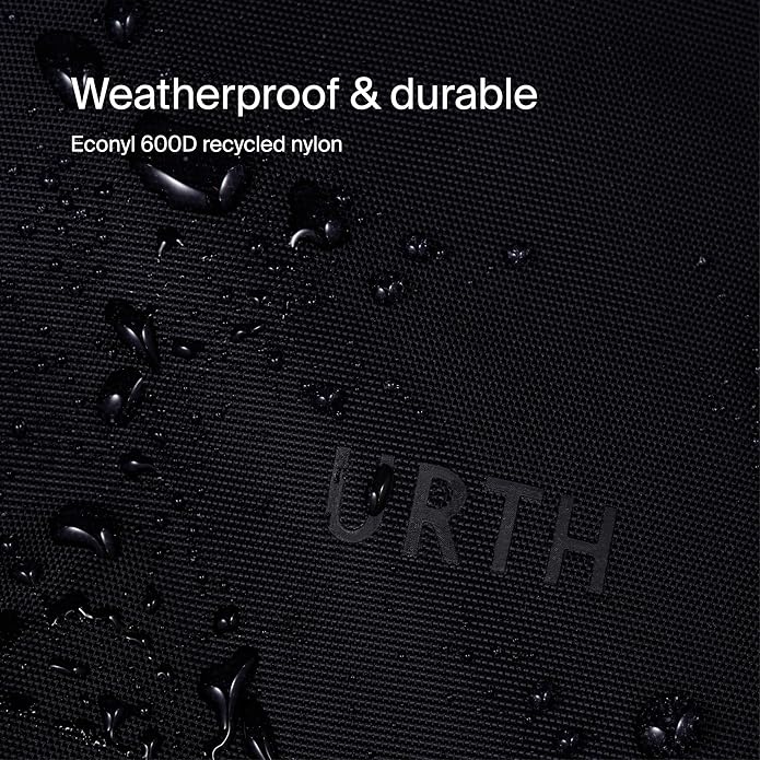 Urth Arkose 18L Utility Tote Bag - Water Resistant, Recycled, 13 Inch Laptop Tech Tote Bag with 9 Exterior & Interior Pockets