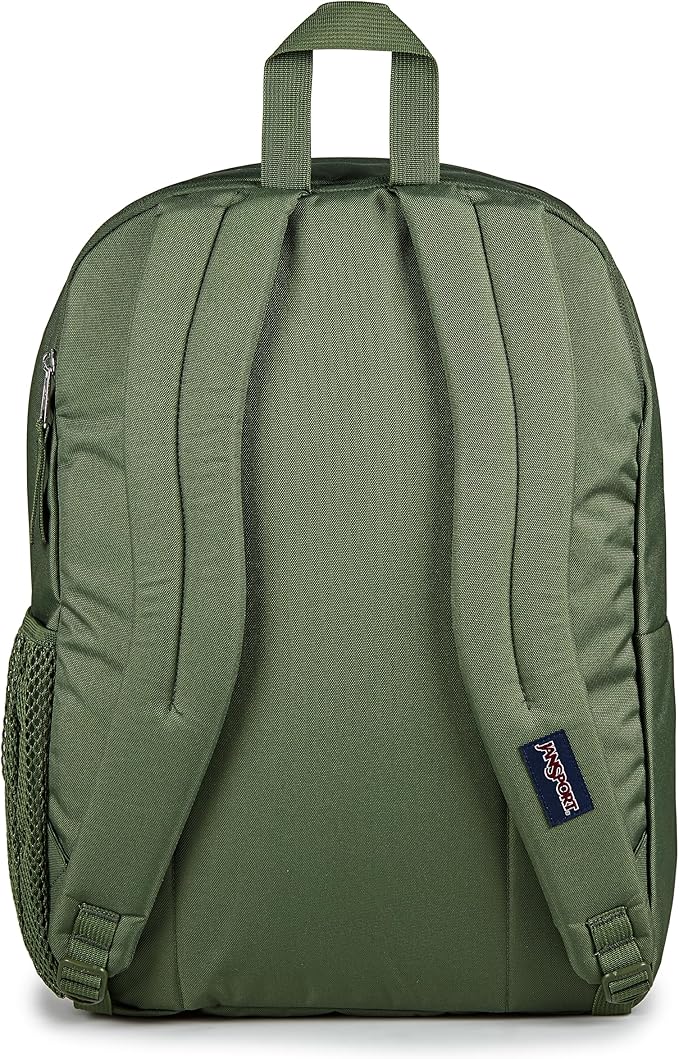 JanSport Laptop Backpack - Computer Bag with 2 Compartments, Ergonomic Shoulder Straps, 15” Laptop Sleeve, Haul Handle - Cargo Green