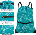 HOLYLUCK Drawstring Backpack Bag Sport Gym Sackpack