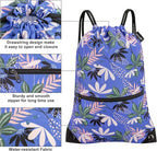 HOLYLUCK Drawstring Backpack Bag Sport Gym Sackpack
