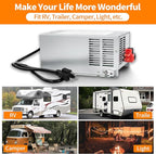 𝐔𝐩𝐠𝐫𝐚𝐝𝐞 WF-9855 55 Amp RV Power Converter Charger, Replace for RV Camper WF-9800 Series, WF-9855, WF-9855-AD, WF-9855-MBA, for Lead-Acid Battery 1 Year Warrant