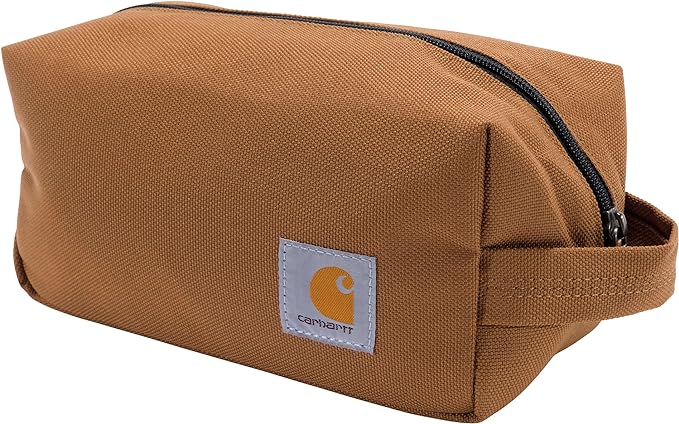 Carhartt Durable Travel Kit, Organize Essentials W/the Water Resistance Free Toiletry Bag