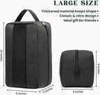 Vorspack Toiletry Bag for Men - Water Resistant Travel Bag for Toiletries, Bathroom Essentials, Travel Accessories, Gifts - Grey