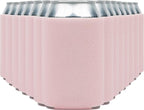 Blank Beer Can Cooler Sleeves (110-Pack) Soft Insulated Beer Can Coolies - HTV Friendly Blank Koolies in Bulk for Beer Cans & Bottles - Coolie Blanks for Vinyl Projects & Wedding Favors (Blush)