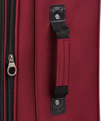 SWISSGEAR Sion Softside Expandable Spinner Luggage Durable Lightweight Travel Suitcase, Burgundy, Checked-Large 29-Inch