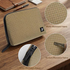 simtoper Electronic Organizer Travel Case – Waterproof Cable Bag for Cord, Charger, Hard Disk, Power Bank – Small Tech Storage for Travel, Backpack, Business Trip, Airplane