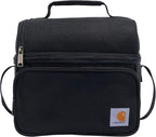 Carhartt Camping Cooler,Worksite Lunchbox,Soft Shell Lunch Bag for Construction Sites,Work and Everyday Use,Black,(Pack of 8)