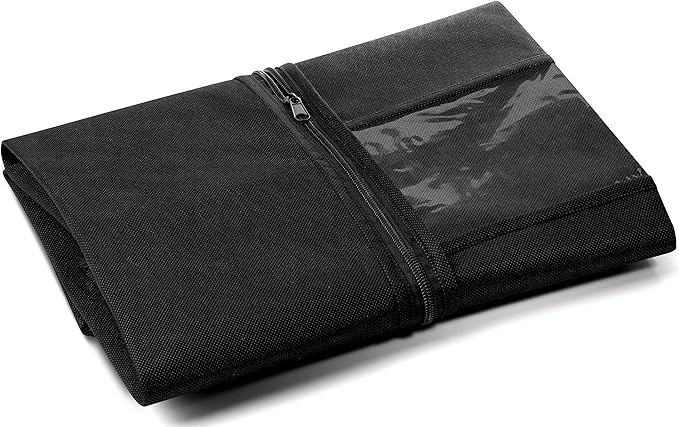 Handy Laundry Garment Bags for Hanging Clothes – Set of 2 Fabric Dress Bags, 24 x 54 Inches, Zippered Suit & Gown Storage Covers for Travel & Closet Organization