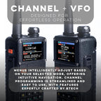 BAOFENG BF-F8HP PRO 10 W Tri-Band Two-Way Radio – UV-5R 7th Gen, 1000 Channels, GPS & NOAA Weather, Aviation/VHF/UHF/1.25 m Scanner, IP54 Rugged, USB-C Rechargeable Battery