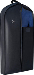 Luxury Storage Garment Bag for Men Suit, Long Women Dress, Tuxedo, Uniform | 47 Inch + 5 Inch Side Gusset | Hanging, Breathable, Foldable Clothes Cover and Protector
