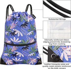 HOLYLUCK Drawstring Backpack Bag Sport Gym Sackpack