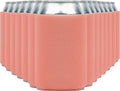 Blank Beer Can Cooler Sleeves (60-Pack) Soft Insulated Beer Can Coolies - HTV Friendly Blank Koolies in Bulk for Beer Cans & Bottles - Coolie Blanks for Vinyl Projects & Wedding Favors (Coral)