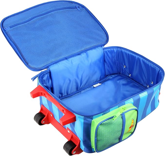 Stephen Joseph Classic Rolling Luggage, Red Dino
