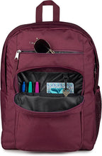 JanSport Laptop Backpack - Computer Bag with 2 Compartments, Ergonomic Shoulder Straps, 15” Laptop Sleeve, Haul Handle - Cherry Lacquer