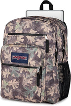 JanSport Laptop Backpack - Computer Bag with 2 Compartments, Ergonomic Shoulder Straps, 15” Laptop Sleeve, Haul Handle - Woodland Camo
