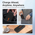 18650 Battery Charger Portable 2 in 1 USB C Universal Lithium Battery Charger Dual Slot LED Indicator for 3.7V/3.6V Li-ion Rechargeable Battery (Battery Not Included)