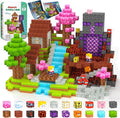 Magnetic Blocks Travel Magnetic Building Blocks Cubes - 150 PCS Tin Box Magnet Toys Set STEM Educational for Kids Ages 4-8 6-8 8-12 Year Old Boys Girls Gifts Birthday Christmas