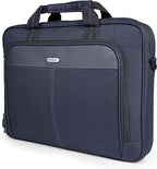 Targus Classic Slim Laptop Bag - Ergonomic Briefcase and Messenger Bag - Spacious Foam Padded for Laptops and Under