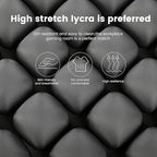 Travel Cushion, Airplane Seat Cushion for Long Flights, 56 Bubbles Portable Car Seat Cushions for Office Chair, Wheelchair, Camping, Home Living (Grey)