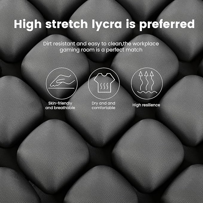 Travel Cushion, Airplane Seat Cushion for Long Flights, 56 Bubbles Portable Car Seat Cushions for Office Chair, Wheelchair, Camping, Home Living (Grey)