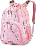High Sierra Swerve Daypack, Pink Marble - Bubblegum Pink, One Size