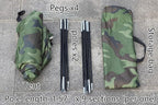 Sutekus Tent Camouflage Patterns Camping Tent Backpacking Tent for Camping Hiking 【Outdoor Equipment】