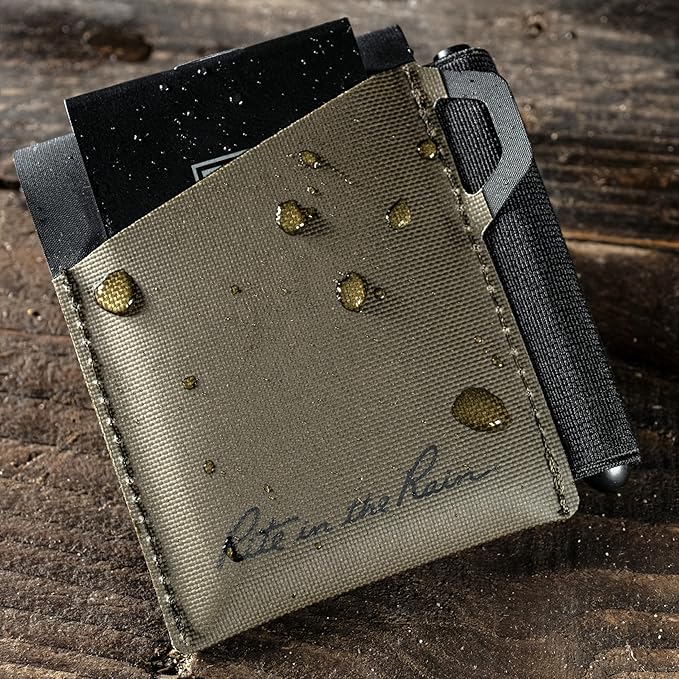 Rite in the Rain Monsoon On-the-Go Wallet, 3 3/8” x 3 ¾”, TPU fabric, Pen Holder (No. C971) | 3 3/8" x 3 ¾", Pen Holder, No. C971