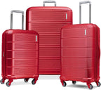 American Tourister Stratum 2.0 Hardside Expandable Luggage with Spinners | Red | 3PC (CO/MED/LG)