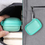 khanka Hard Travel Case with Anker 621 Nano Power Bank,5,000mAh Portable Charger,Case Only (Green)