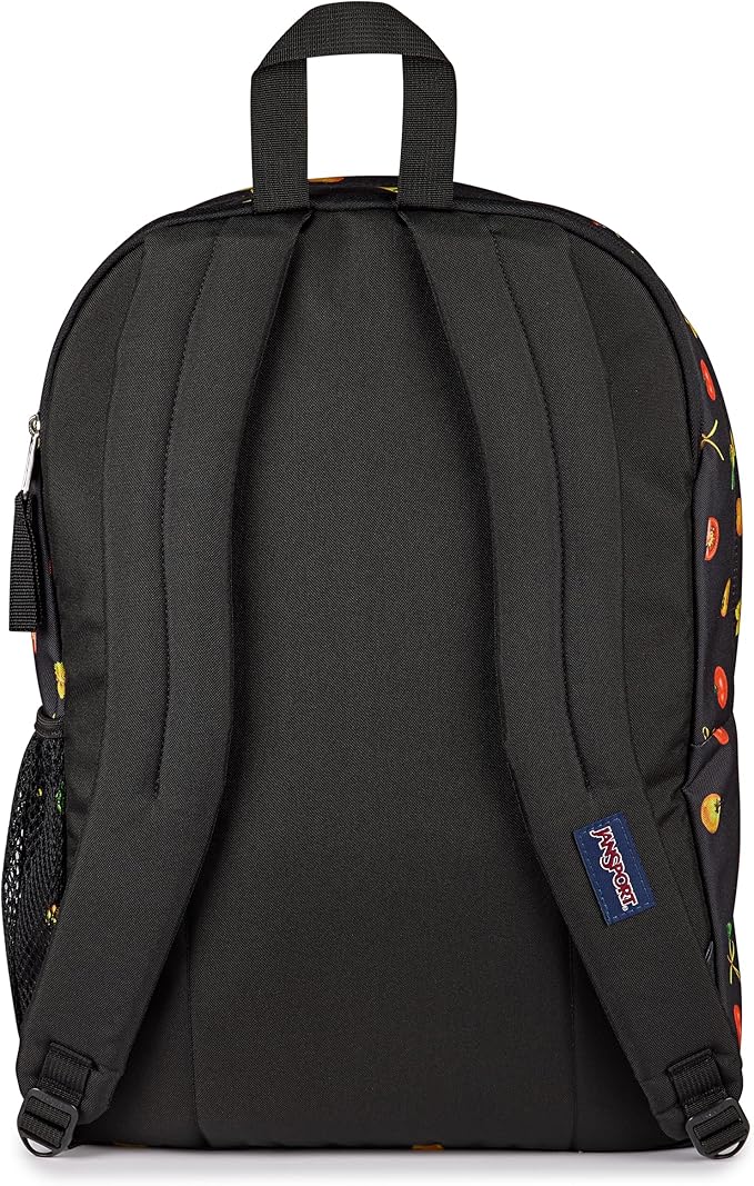 JanSport Laptop Backpack - Computer Bag with 2 Compartments, Ergonomic Shoulder Straps, 15” Laptop Sleeve, Haul Handle - Pasta Party