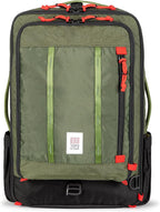 Topo Designs Global Travel Bag – 30L or 40L - Carry-On Compliant Most Airlines, Durable Travel Duffel Bag, Clam Shell Main Pocket, Laptop Sleeve, Backpack, Luggage (30L / Original Olive)