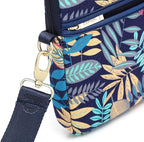 kayond Forest Series Bule Patten Waterproof Laptop Shoulder Messenger Bag Case Sleeve for 15 Inch 15.6 Inch Laptop