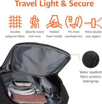 Amazon Basics Travel Laptop Backpack with Multiple Pockets and Compartments for 15.6 inch Laptop, Water Resistant, Spacious with Padded Shoulder Straps, Black | for 15.6 inch Laptop