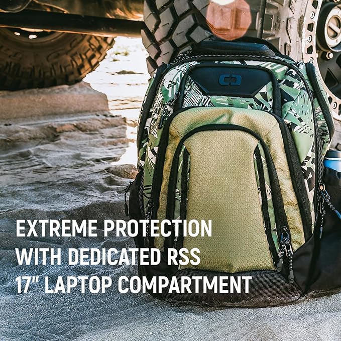 OGIO Renegade Backpack (Renegade Pro, Woodcut Polka)