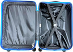 Fast Forward Kids Licensed Hard-Side 21" Spinner Luggage Lightweight Carry-on Suitcase Captain America