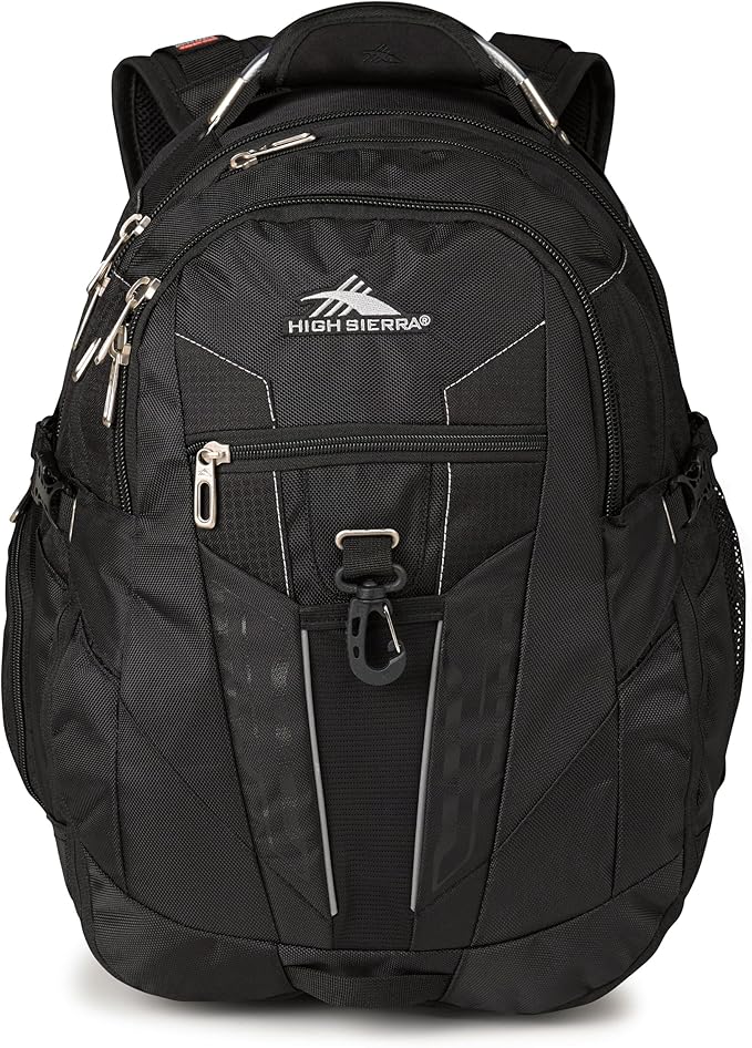 High Sierra XBT - Business Laptop Backpack, Black, One Size