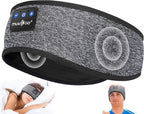 MUSICOZY Sleep Headphones Bluetooth 5.4 Headband, Wireless Earphones Music Sleep Earbuds Sleeping Eye Mask with HD Stereo Speakers for Workout Running Travel Yoga, Ideal Gifts for Men Women