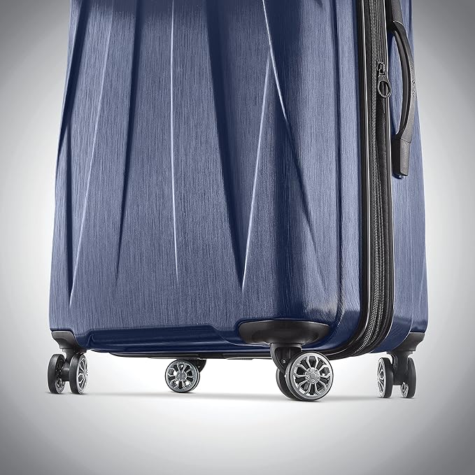 Samsonite Centric 2 Hardside Expandable Luggage with Spinner Wheels, True Navy, 3-Piece Set (20/24/28)
