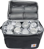 Carhartt Camping Cooler,Worksite Lunchbox,Soft Shell Lunch Bag for Construction Sites,Work and Everyday Use,Black,(Pack of 8)