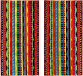 COTTON CRAFT Oversized Beach Towel - 2 Pack XL 39 x 68 inches Big & Huge Beach Blanket Towel - 100% Cotton Jacquard Velour - Super Soft Luxury - Pool Picnic Bath - Cozumel Red Blue Yellow