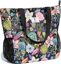 Original Floral Water Resistant Large Tote Bag Shoulder Bag for Gym Beach Travel Daily Bags Upgraded