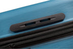 NONSTOP NEW YORK Luggage Expandable Spinner Wheels hard side shell Travel Suitcase Lightweight, TSA Lock, Double USB Port (Teal, Carry-On 20-Inch)