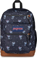 JanSport Cool Backpack with 15-inch Laptop Sleeve, Large Computer Bag Rucksack with 2 Compartments, Ergonomic Straps, Pastel Petals - Black